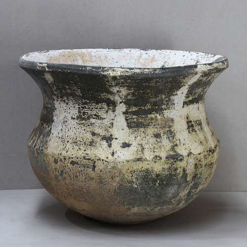 Green White Cauldron Bowl - D90cm x H62cm